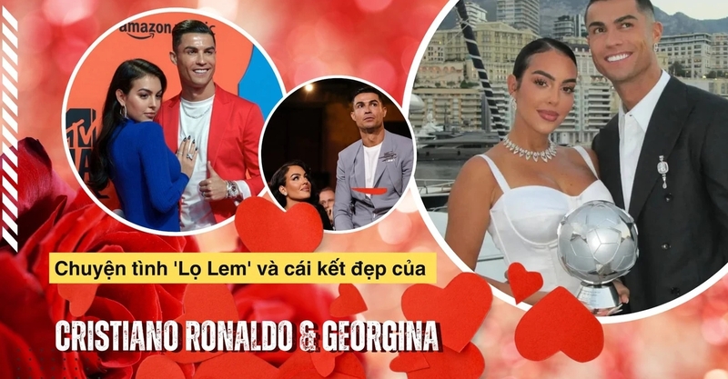 Chuyện tình Ronaldo và Georgina bắt đầu từ một cuộc gặp bình thường, sau đó trở thành mối quan hệ được cả thế giới chú ý. 